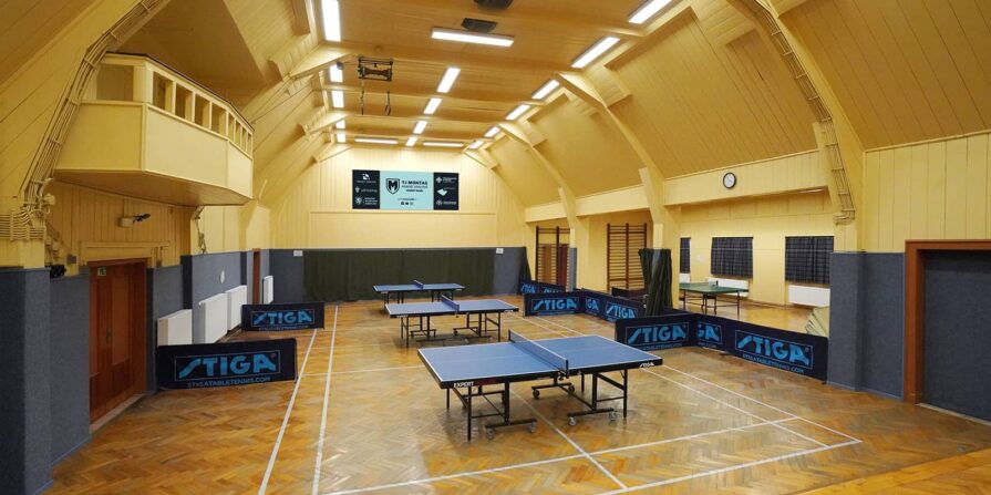 montas-sokolovna-stolni-tenis herna stolního tenisu TJ Montas Hradec Králové