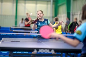 Karolína Vraštilová na krajském turnaji 2026