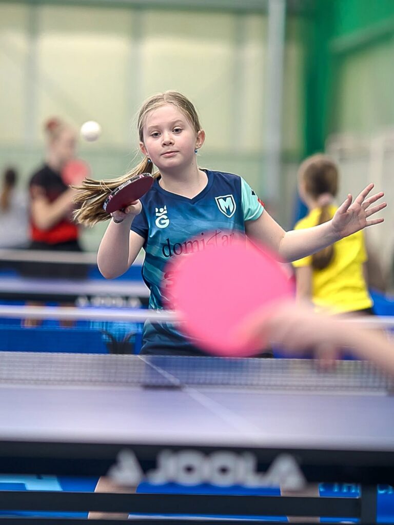 Karolína Vraštilová na krajském turnaji 2026