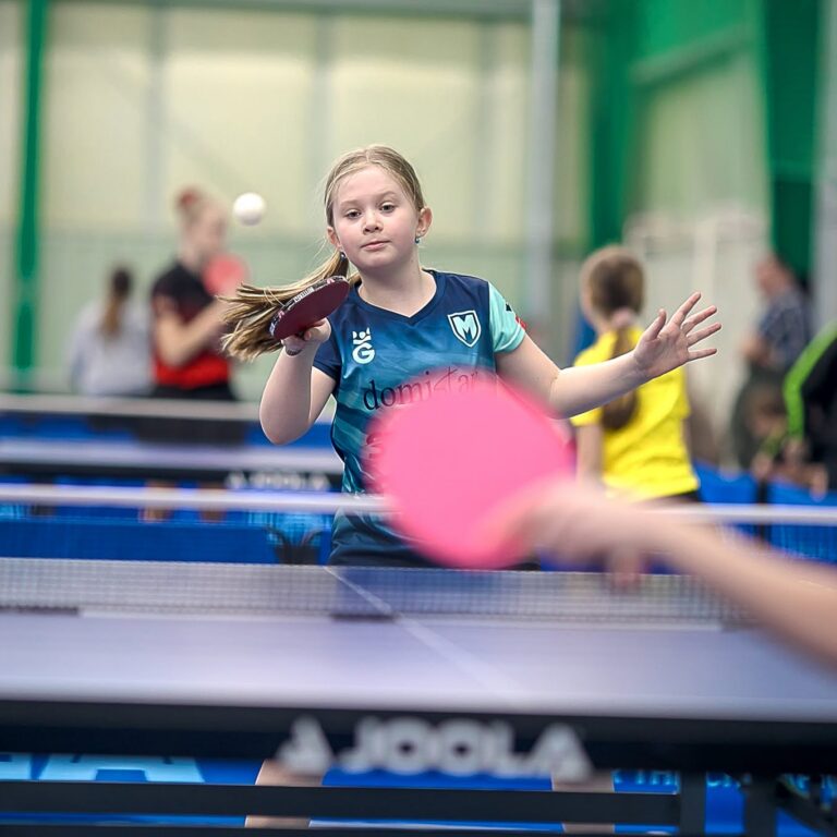 Karolína Vraštilová na krajském turnaji 2026